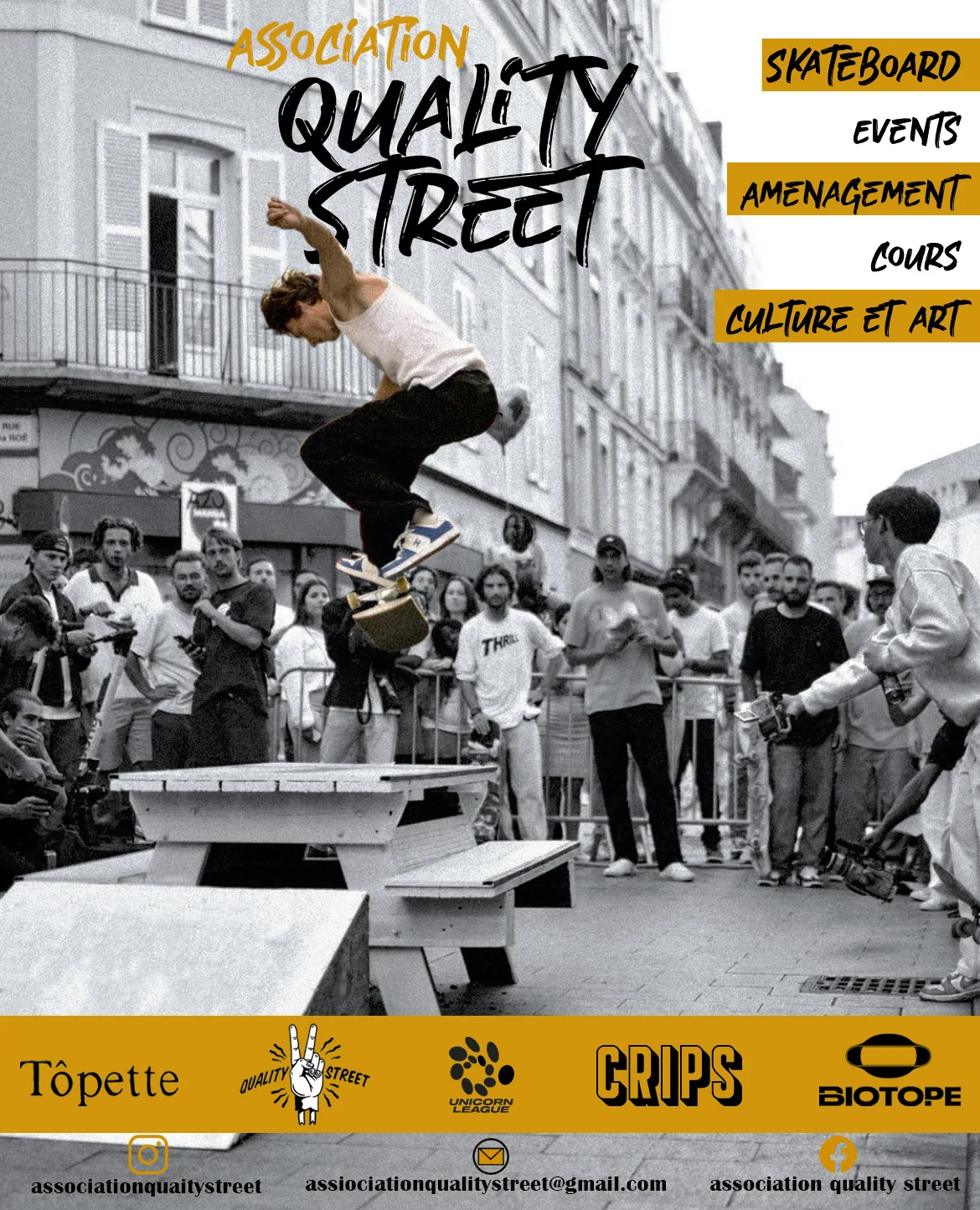 Flyer affiches Hélice Terrestre Anjou graphiste